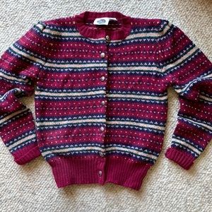 Rare Find! Vintage The Eagle’s Eye Button Cardigan